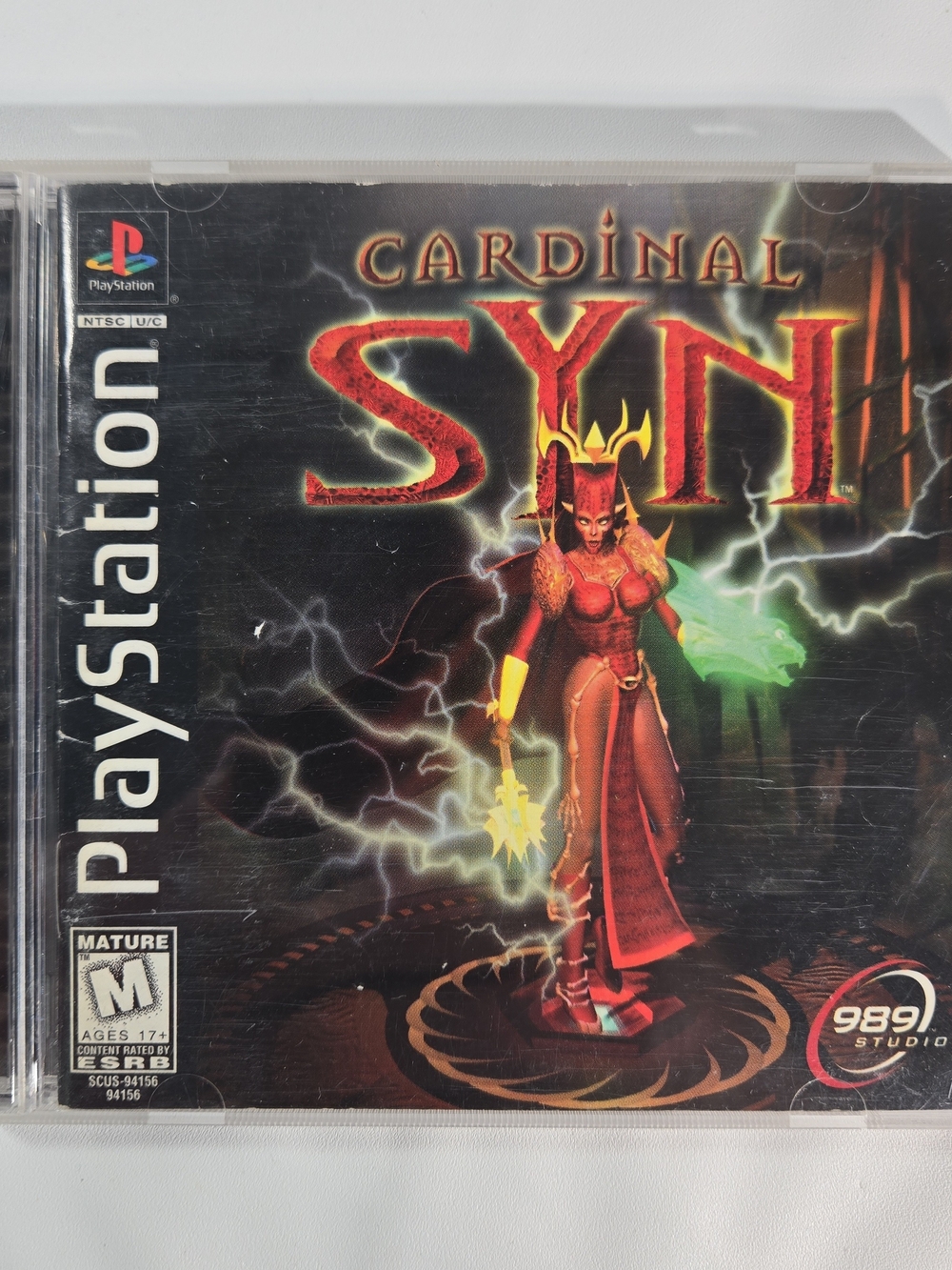 Sony Cardinal Syni - Red Game Case